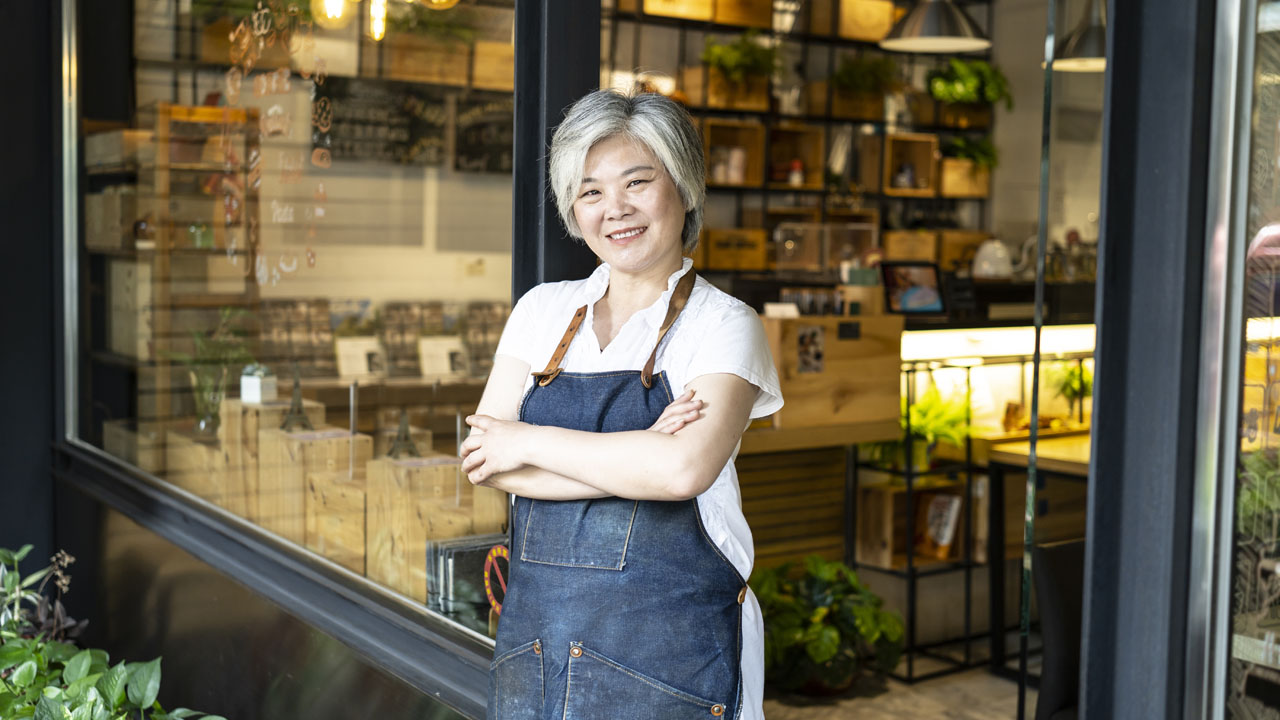 Elder store owner